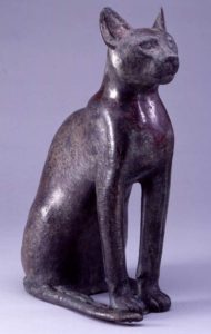 Cat; Egytpian, Late Period (664-332 BC).